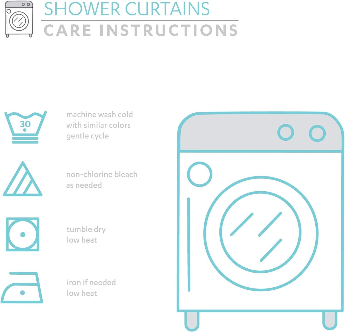 , Yellow and Gray Zuri Flora Shower Curtain-Fabric Watercolor Floral Print Design, 72" X 72", 72" X 72